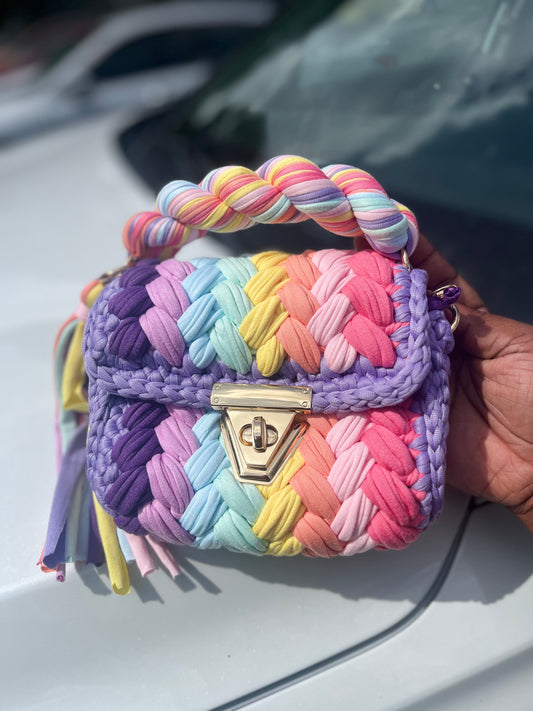 Confetti Crush Crochet Purse